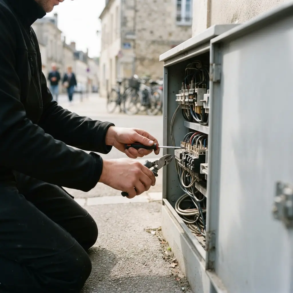Comment nos techniciens agissent sur place à Coulommiers ?
