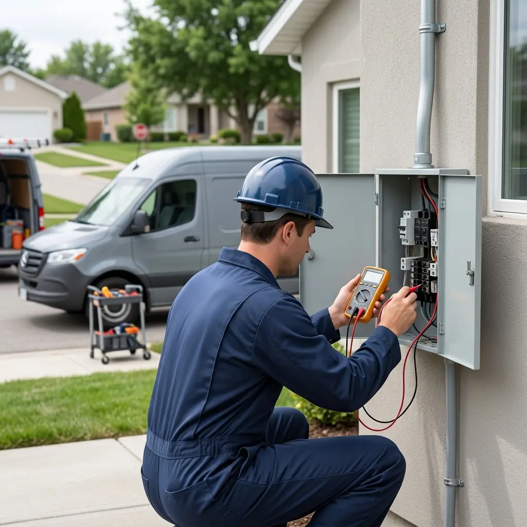 Comment se déroule l’intervention d’un électricien à Longperrier ?