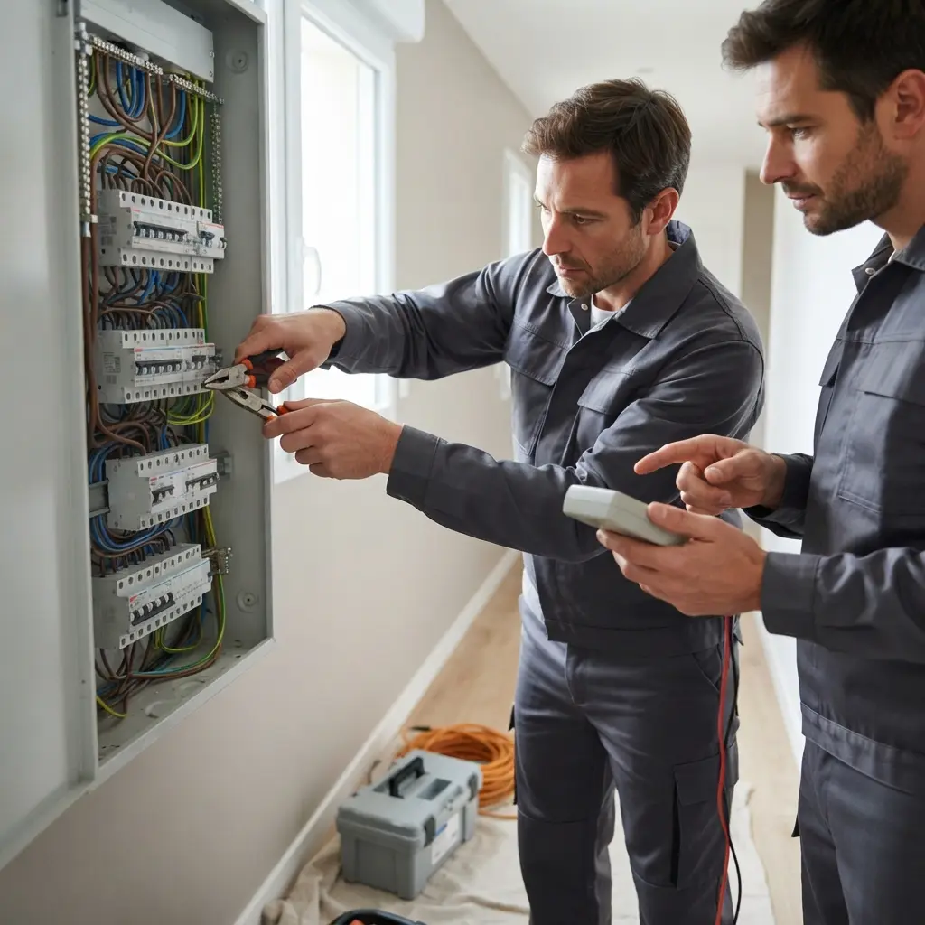 Un service de dépannage électrique fiable et transparent