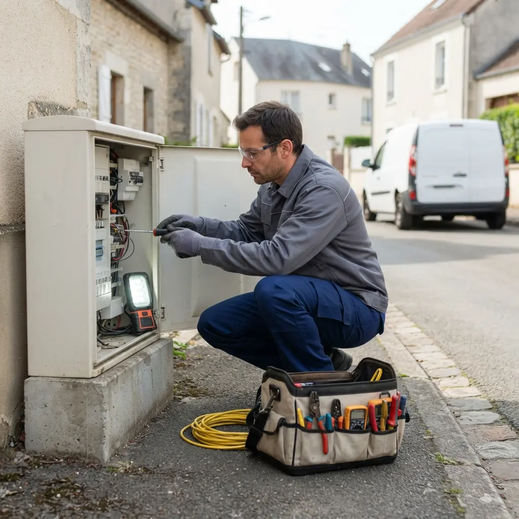 Panne de courant Souppes-sur-Loing (77460)