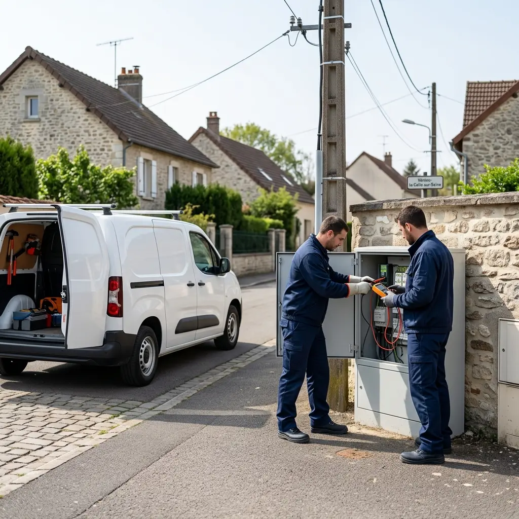 Panne de courant Vernou-la-Celle-sur-Seine (77670)