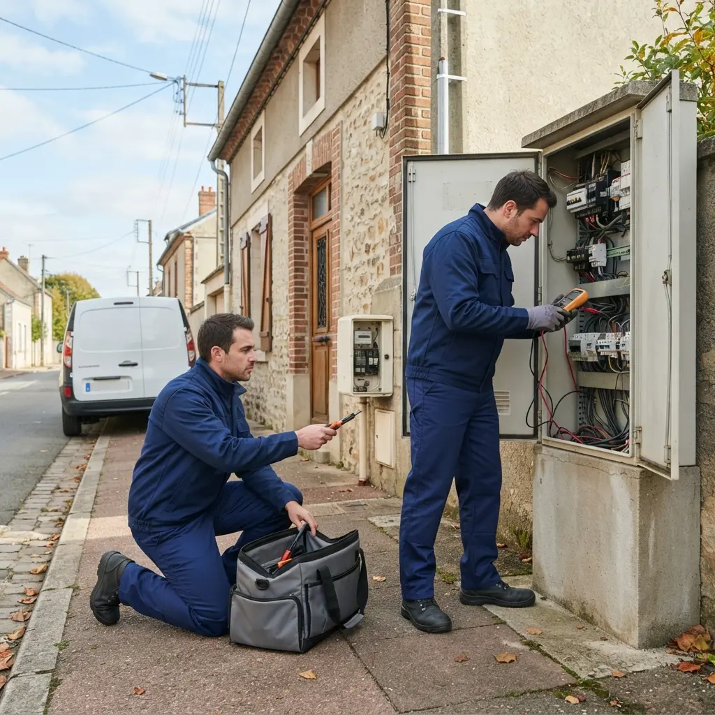 Panne de courant Couilly-Pont-aux-Dames (77860)