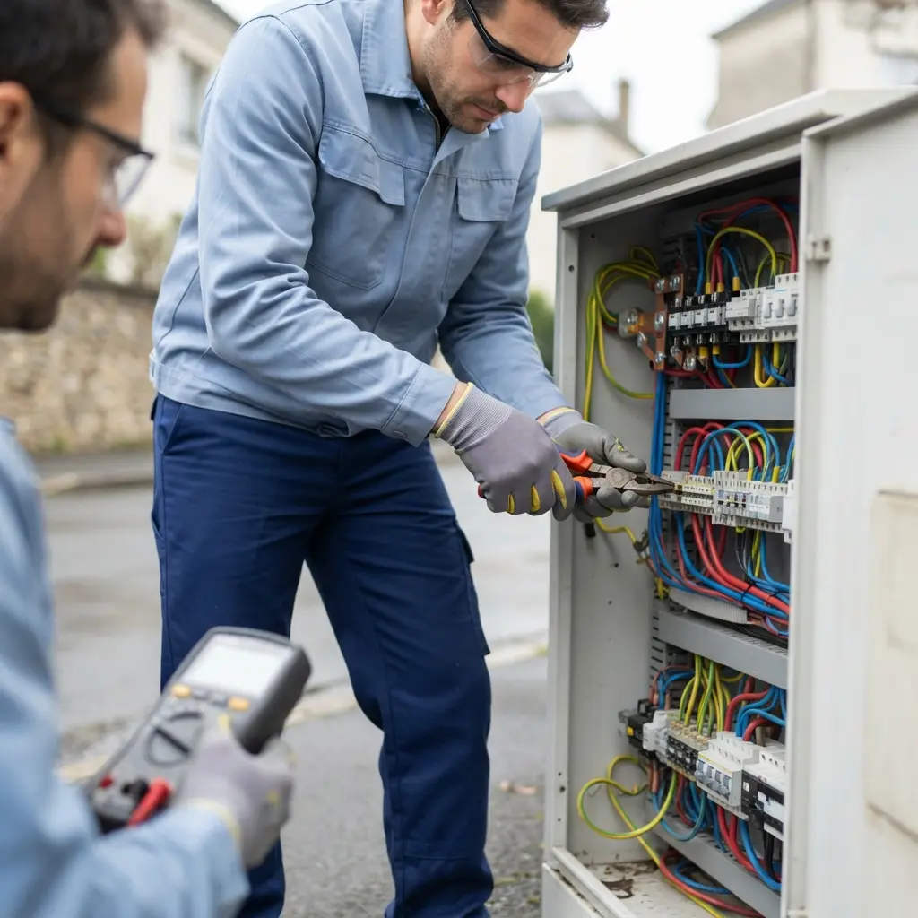 Une installation électrique sécurisée pour votre tranquillité