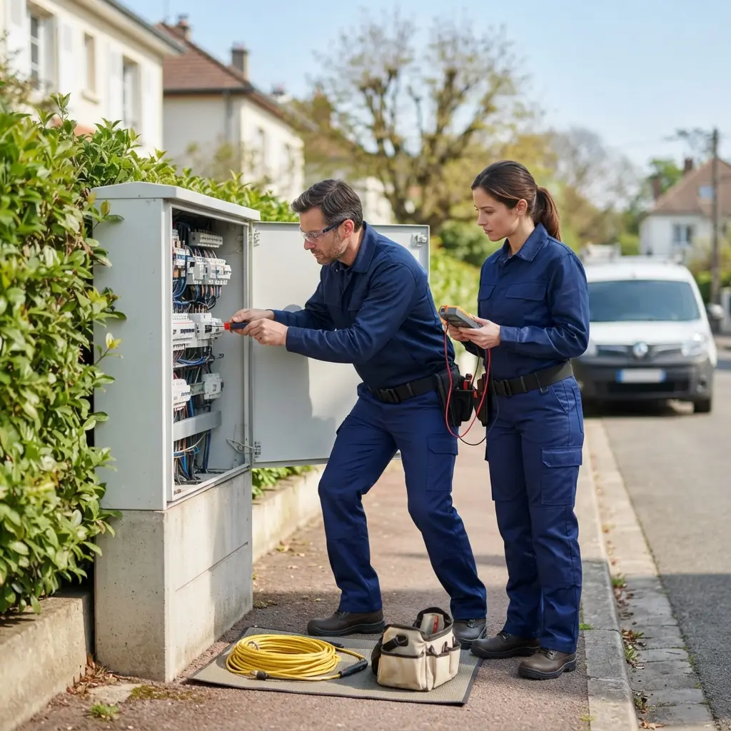 Comment se déroule l'intervention au Vésinet ?