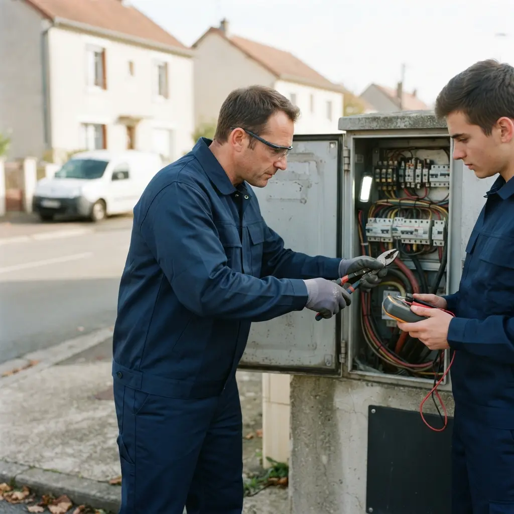 Pourquoi choisir notre électricien pour une panne à Hardricourt ?
