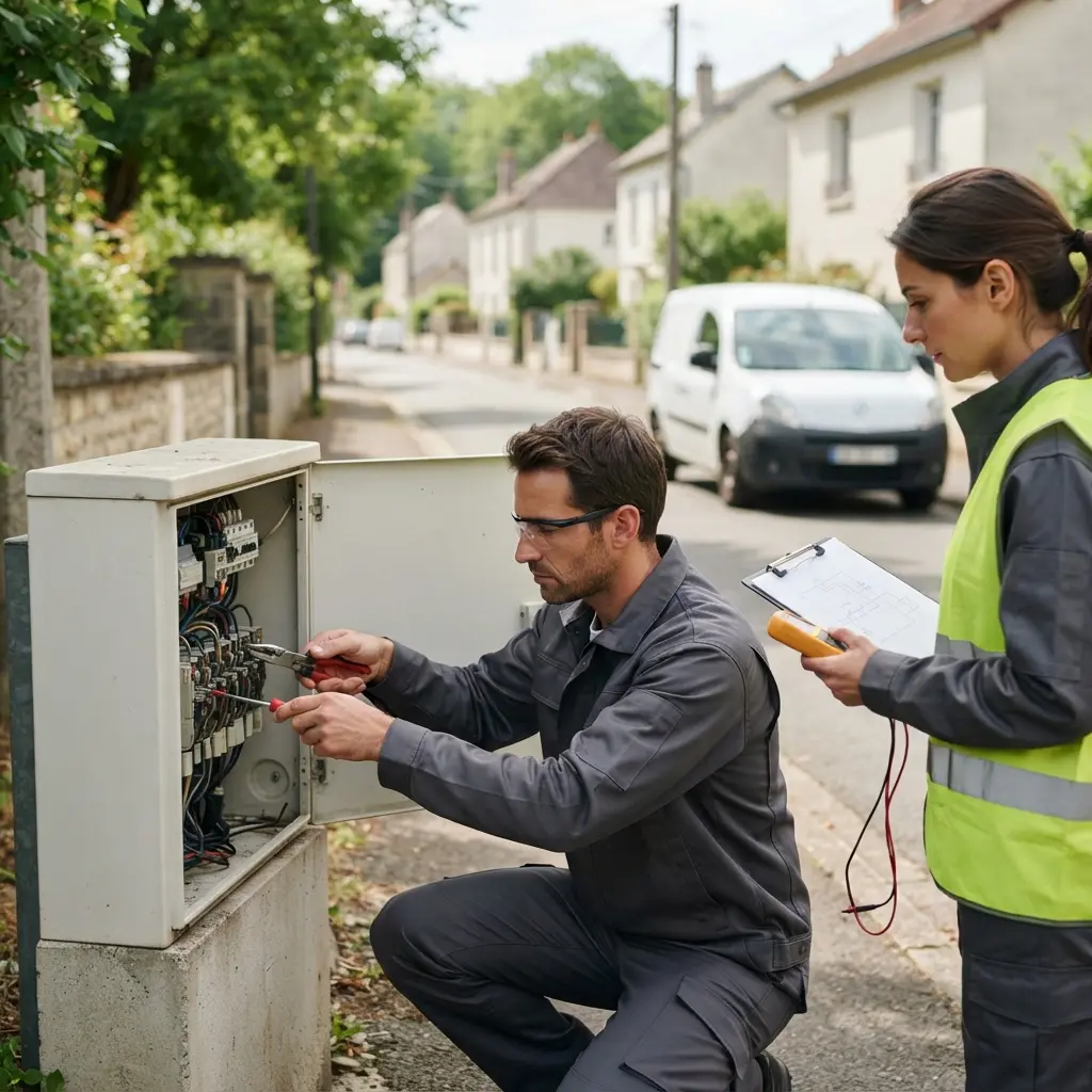 Notre méthode d’intervention face à une panne de courant à Mézy-sur-Seine