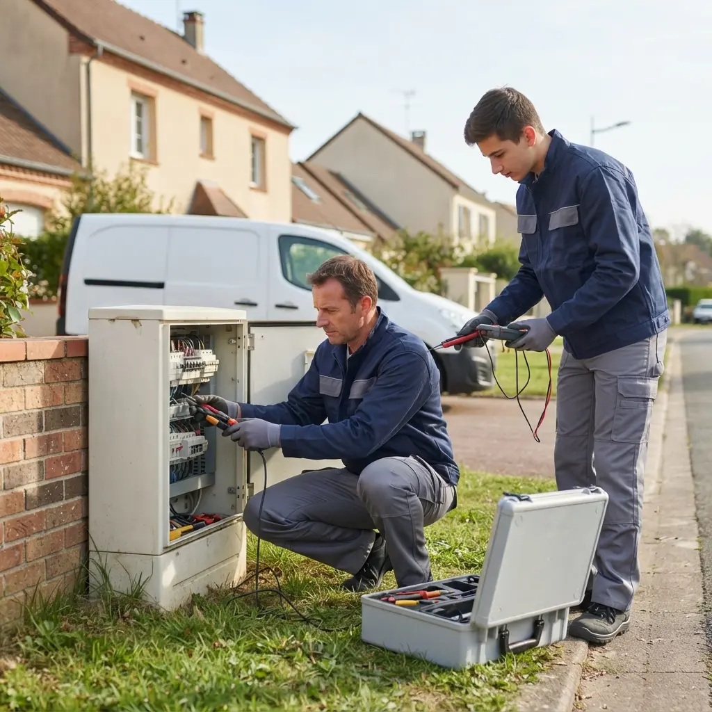 Bons réflexes à Gargenville en panne de courant