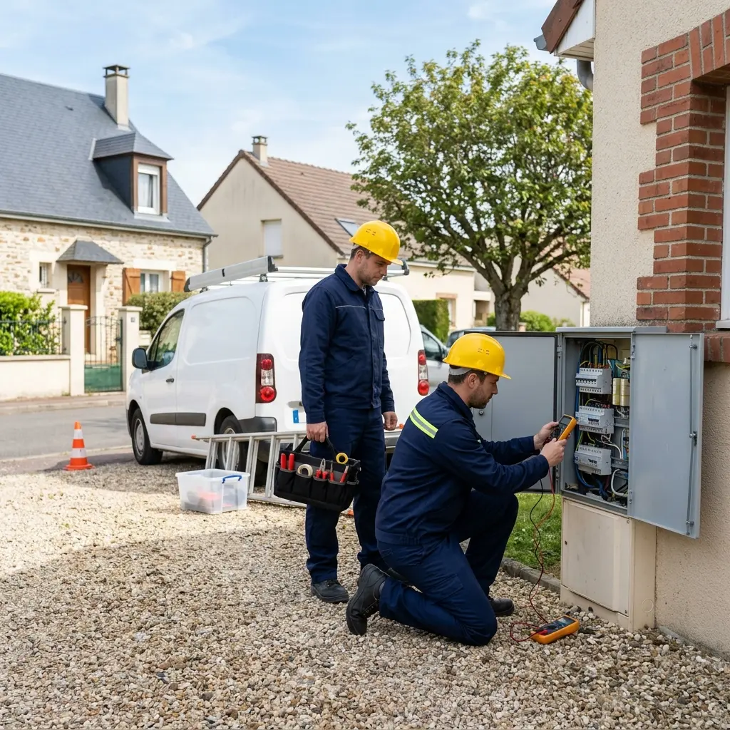 Panne de courant Maurecourt (78780)