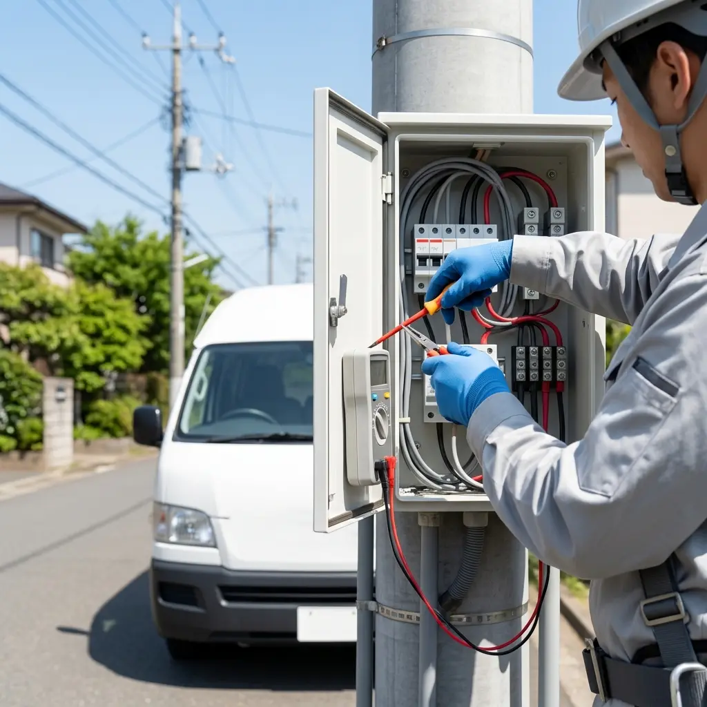 Notre méthode pour rétablir l’alimentation électrique à Feucherolles