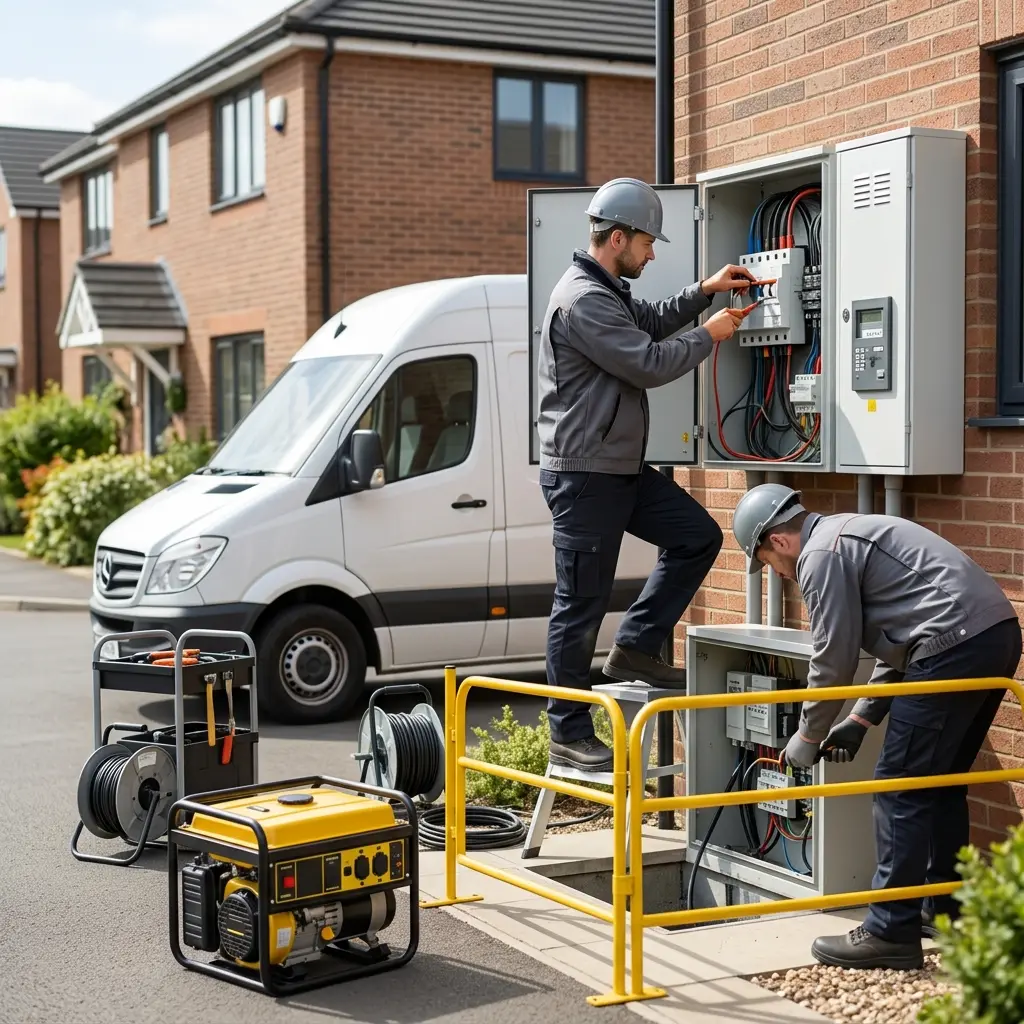 Comment se déroule l’intervention d’un électricien à Feucherolles ?