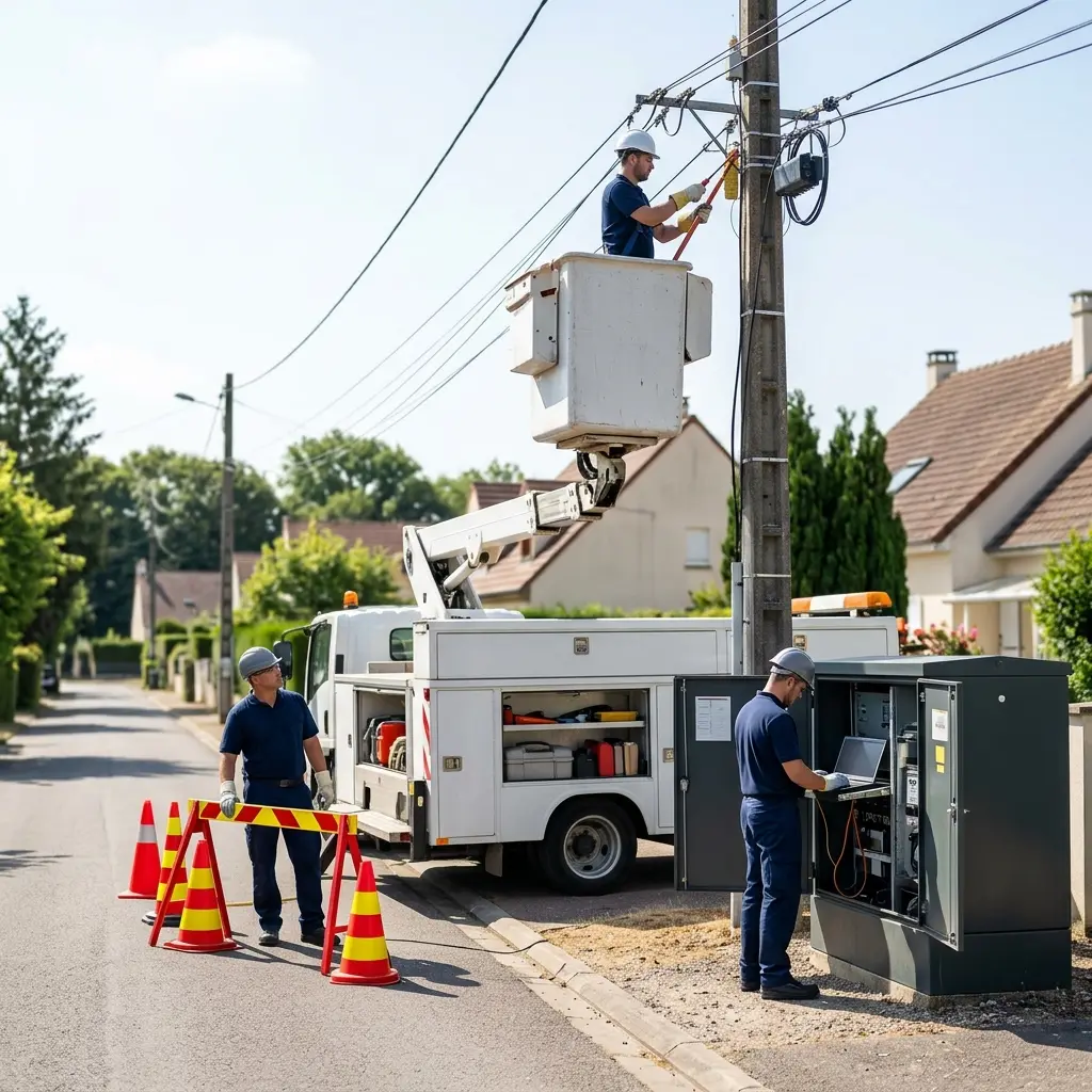 Comment se déroule notre intervention face à une panne de courant à Queue-les-Yvelines ?