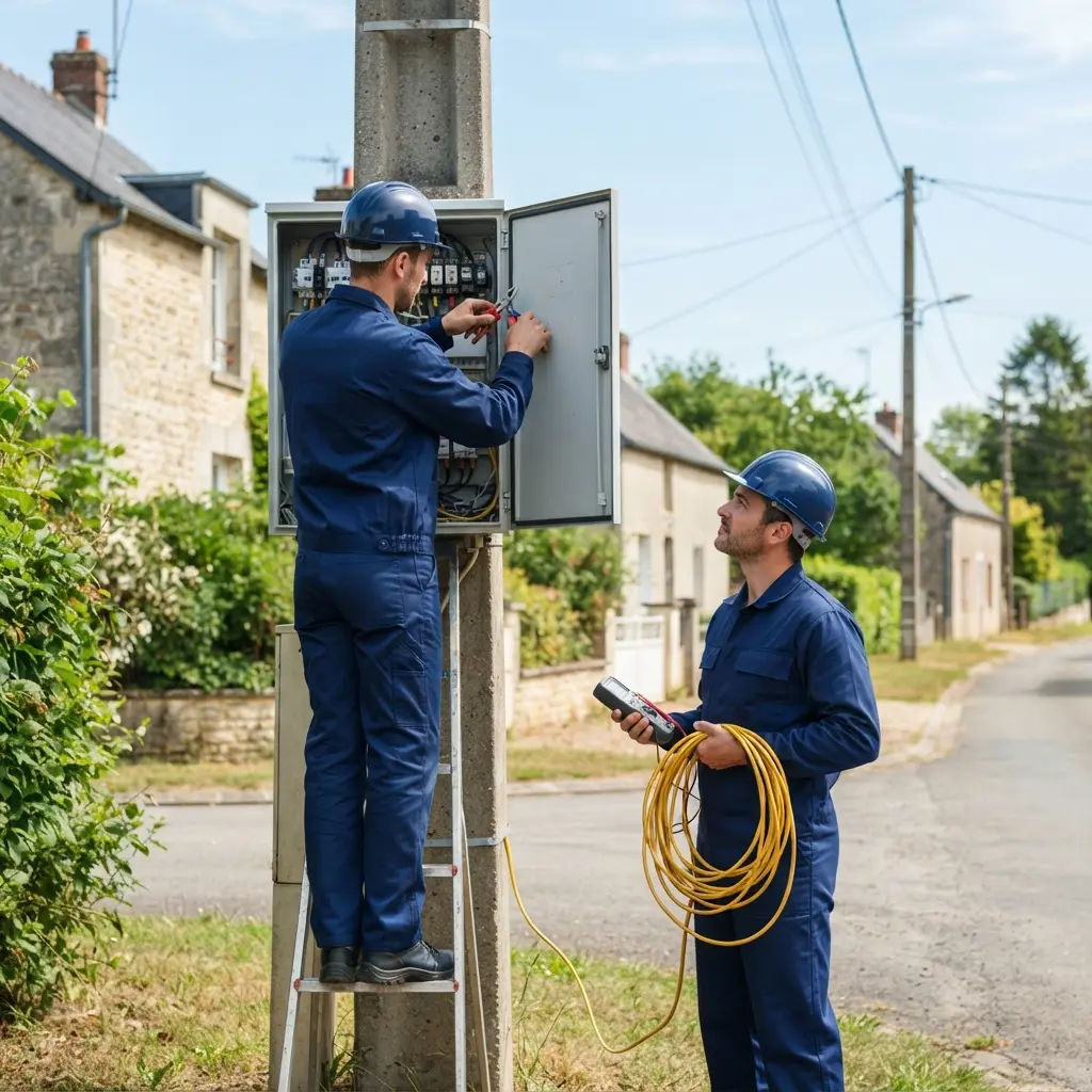 Prévenir les pannes de courant à Mézières-sur-Seine
