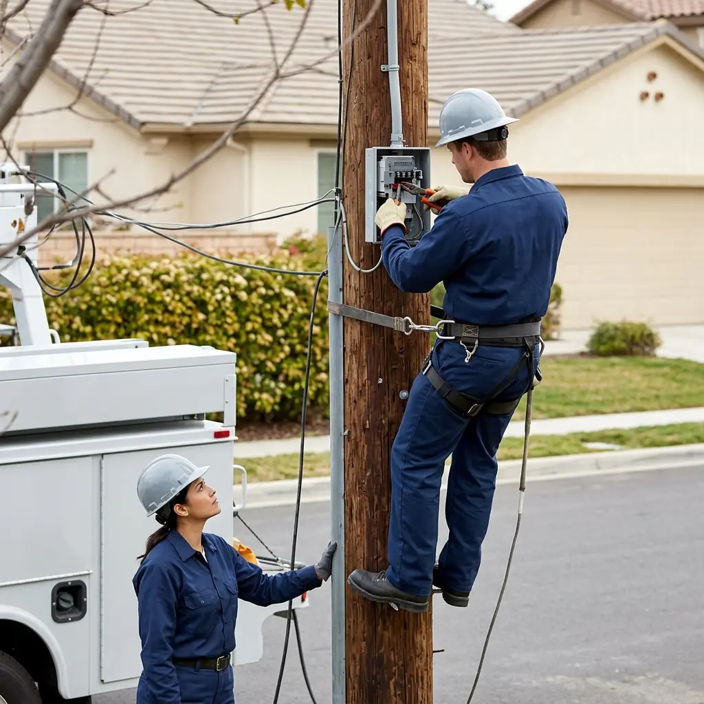 Prévenir les risques électriques et réagir correctement à Champlan