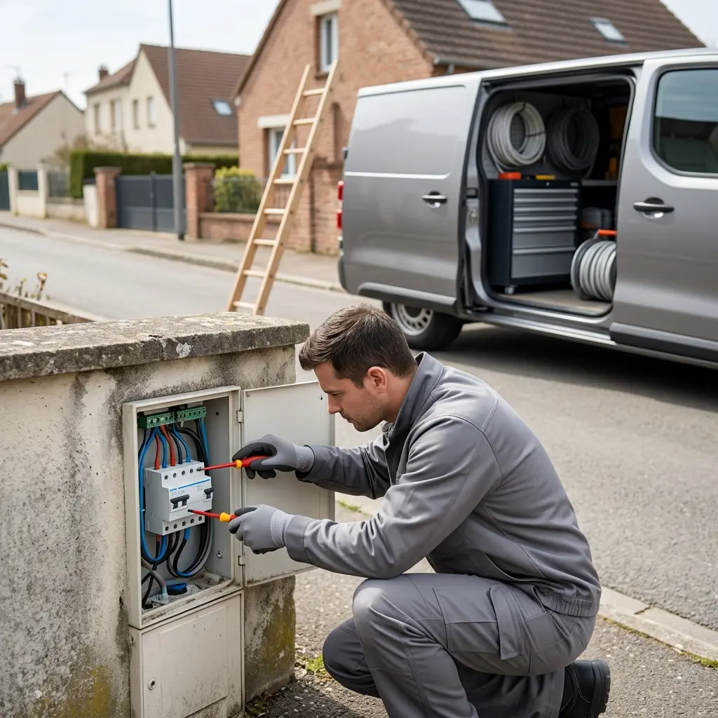 Retour à la stabilité électrique à Ollainville après une panne