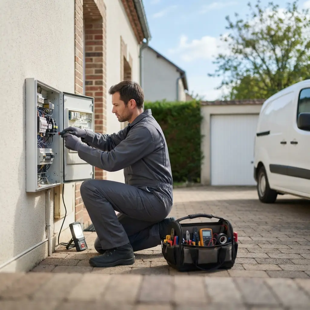 Notre engagement pour votre sécurité électrique à Crosne