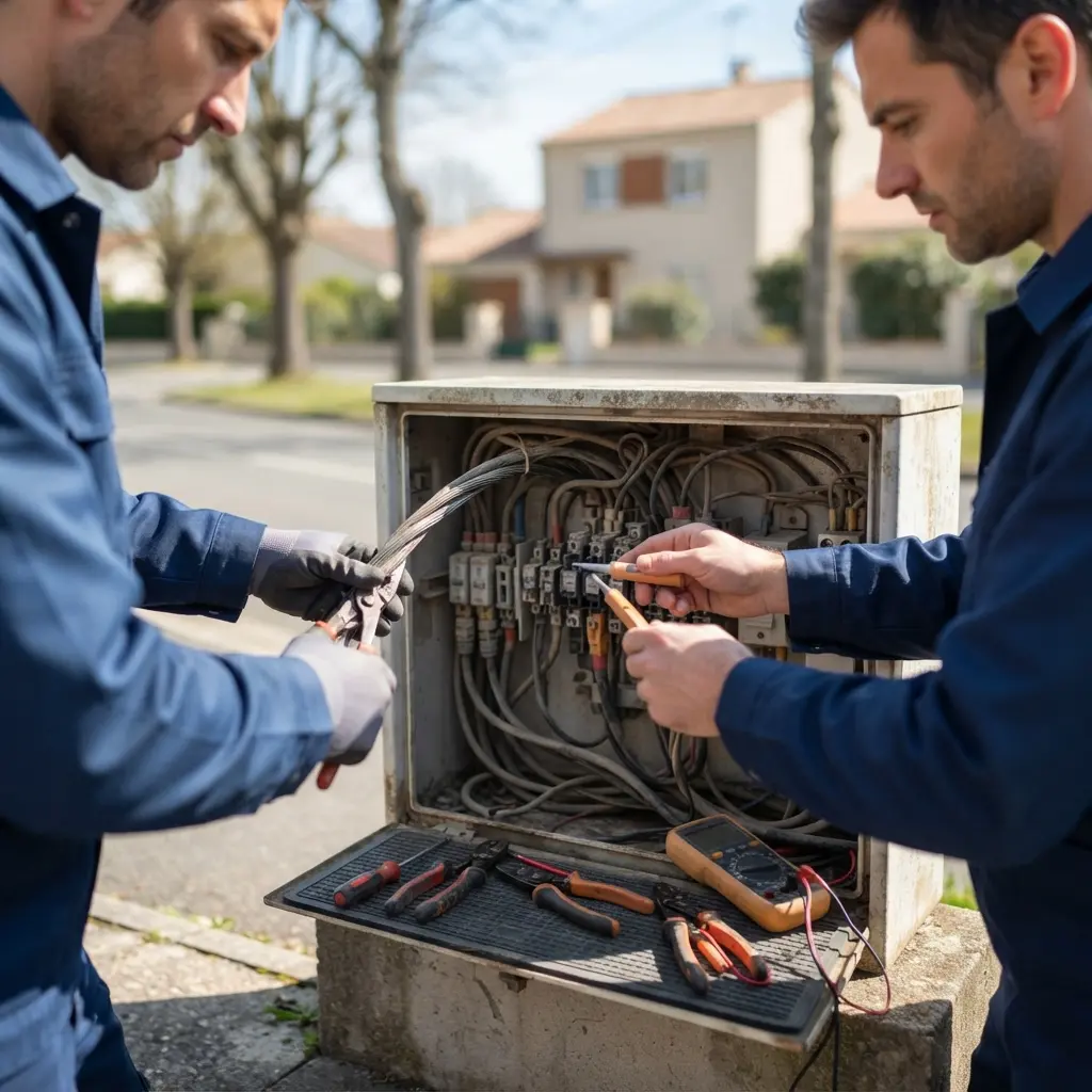 Avec notre service, votre panne de courant se transforme en une solution rapide et sécurisée