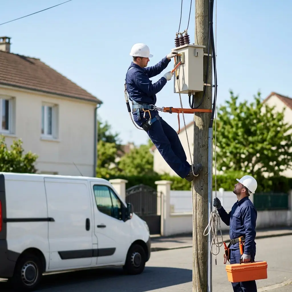 Comment se déroule l'intervention à Sevran pour une panne de courant ?