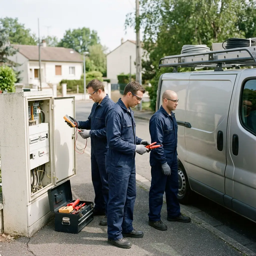 Comment se déroule l’intervention d’un électricien à Vaujours ?