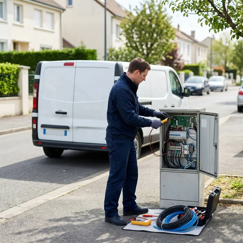 Comment se déroule l’intervention à Drancy pour une panne de courant ?