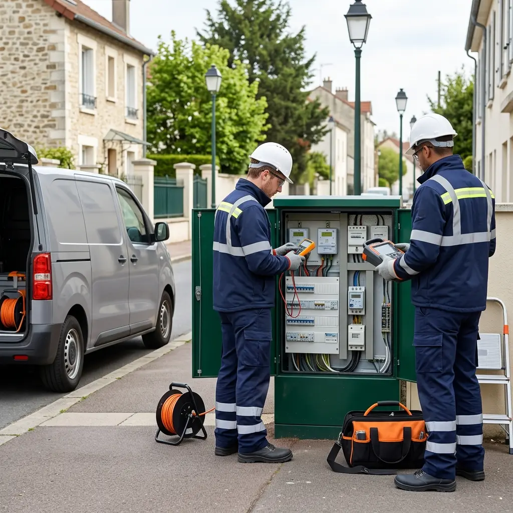 Processus d'intervention rapide lors d'une panne de courant à Saint-Maur-des-Fossés