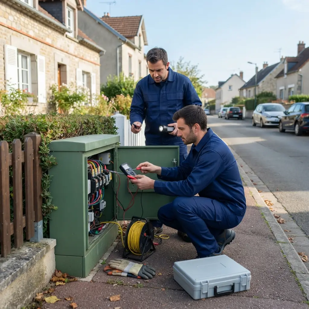 Nos étapes clés pour résoudre votre panne de courant à Marolles‑en‑Brie