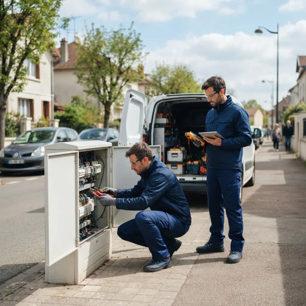 Prévention des pannes dans les zones urbaines de Marolles‑en‑Brie
