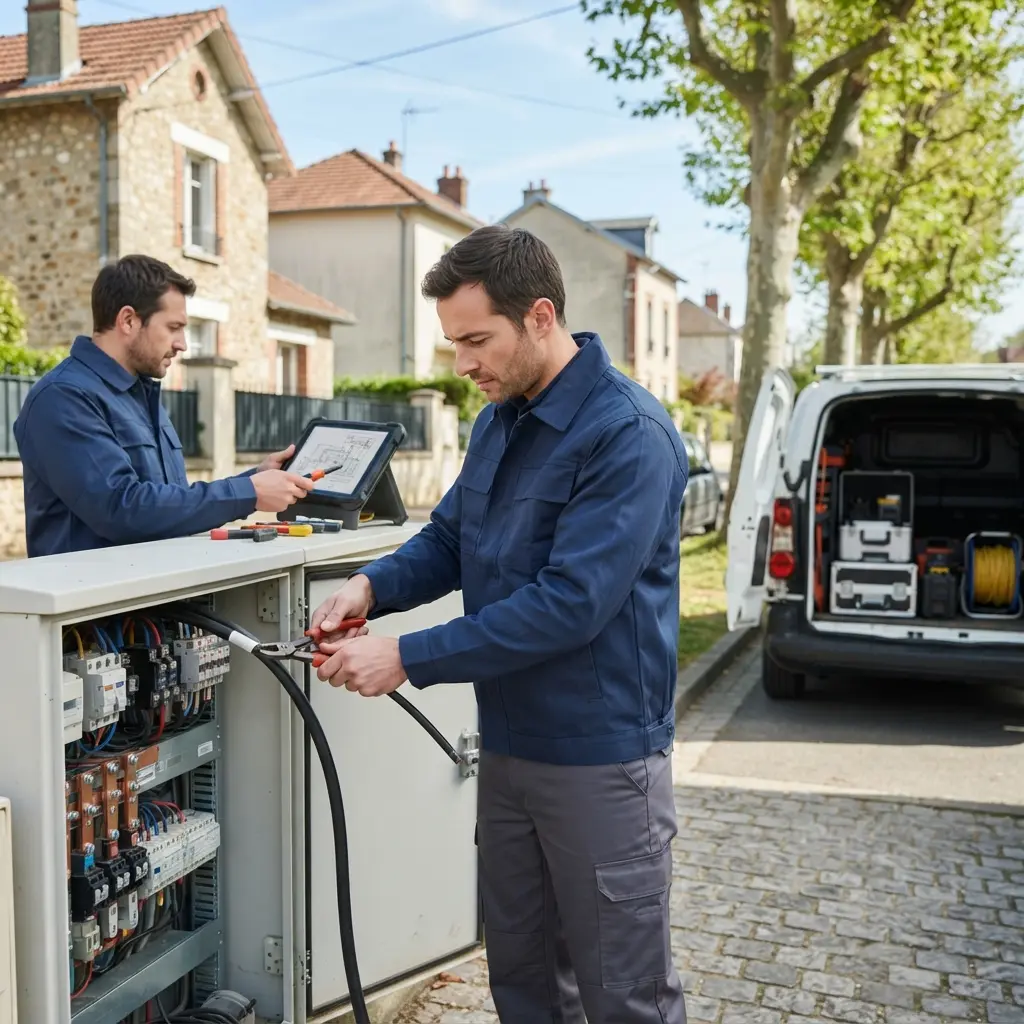 Comment se déroule l'intervention à Domont ?
