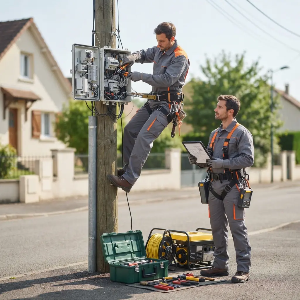 Comment se déroule l'intervention à Arnouville ?