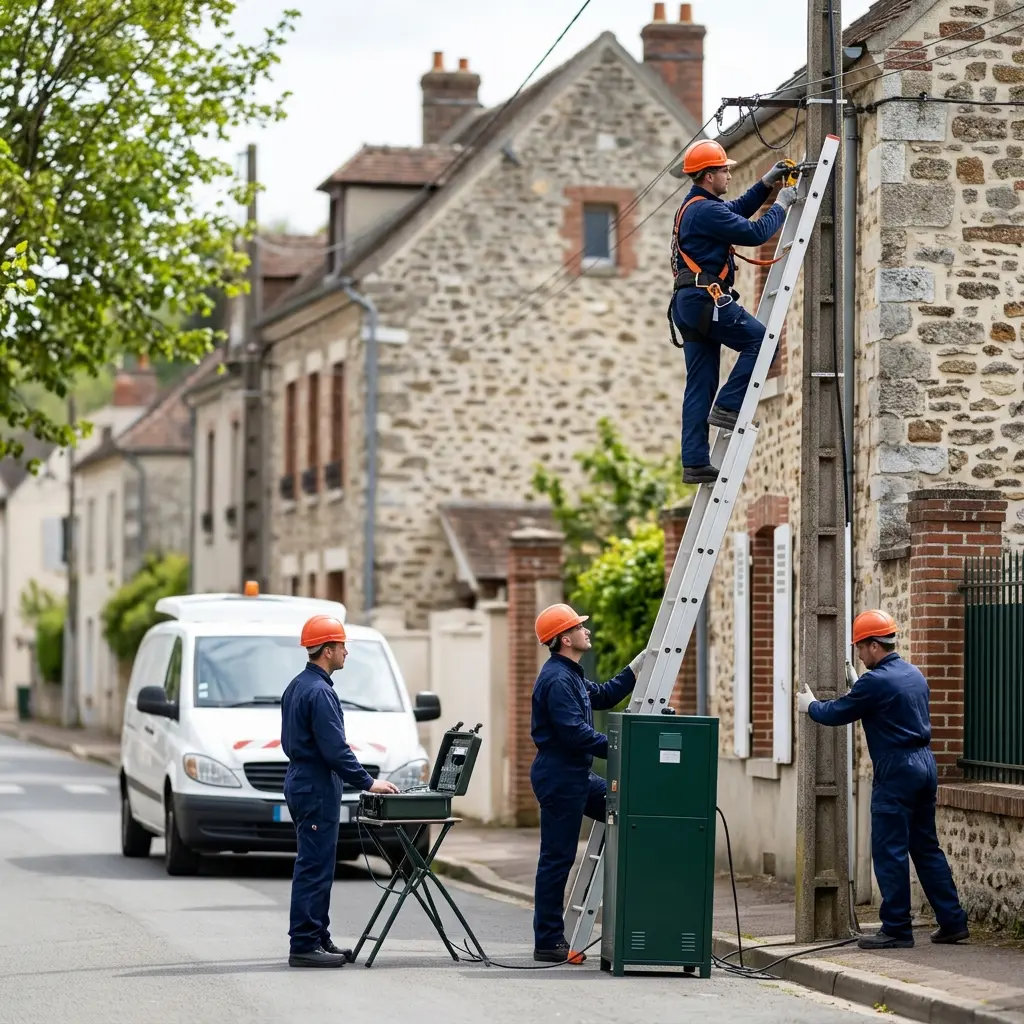 Comment se déroule l’intervention d'un électricien à Auvers-sur-Oise ?