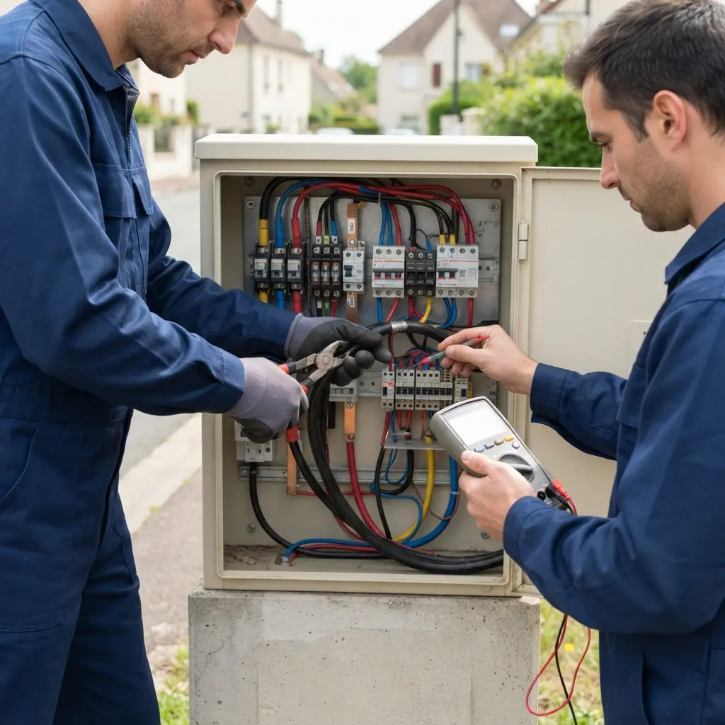 Pourquoi choisir notre équipe d’électricien à Vauréal