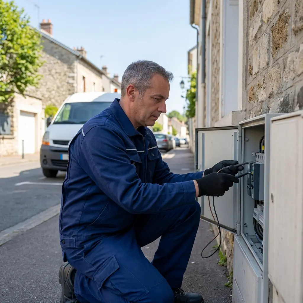 Comment se déroule une intervention pour panne de courant à Eaubonne ?