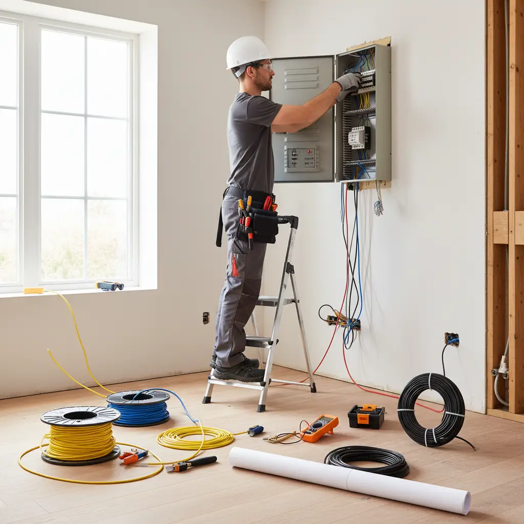 Les étapes pour refaire l'électricité sereinement