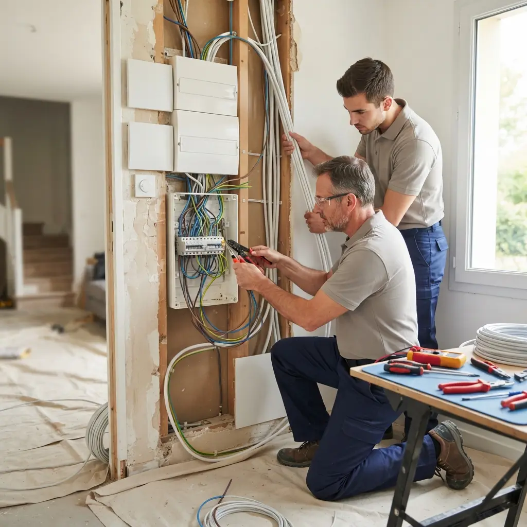 Refaire l'électricité Fleury-les-Aubrais (45400)