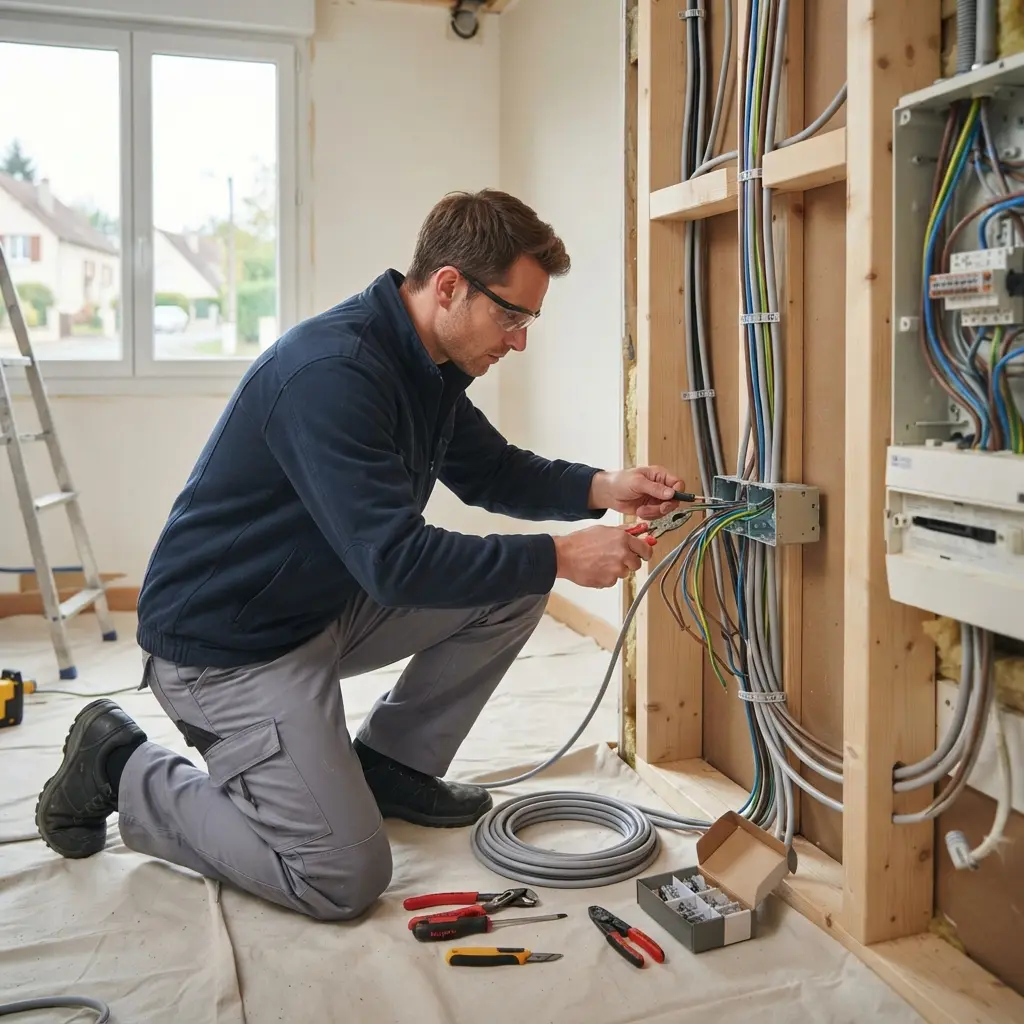 Refaire l'électricité Semoy (45400)