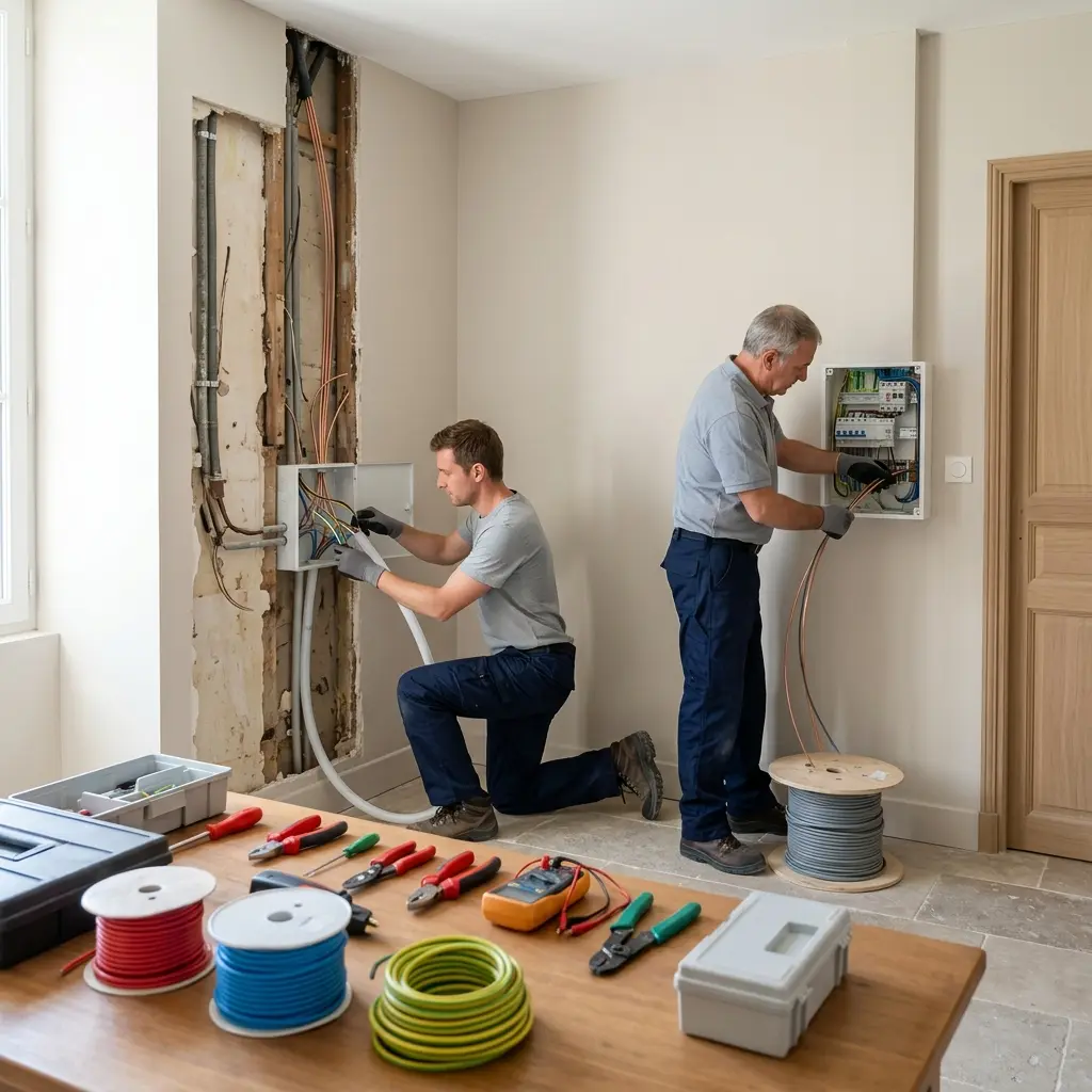 Une installation électrique fiable pour votre sérénité durable