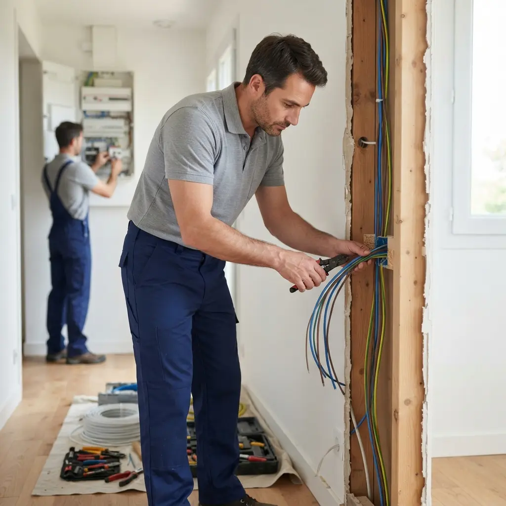 Refaire l'électricité Gidy (45520)