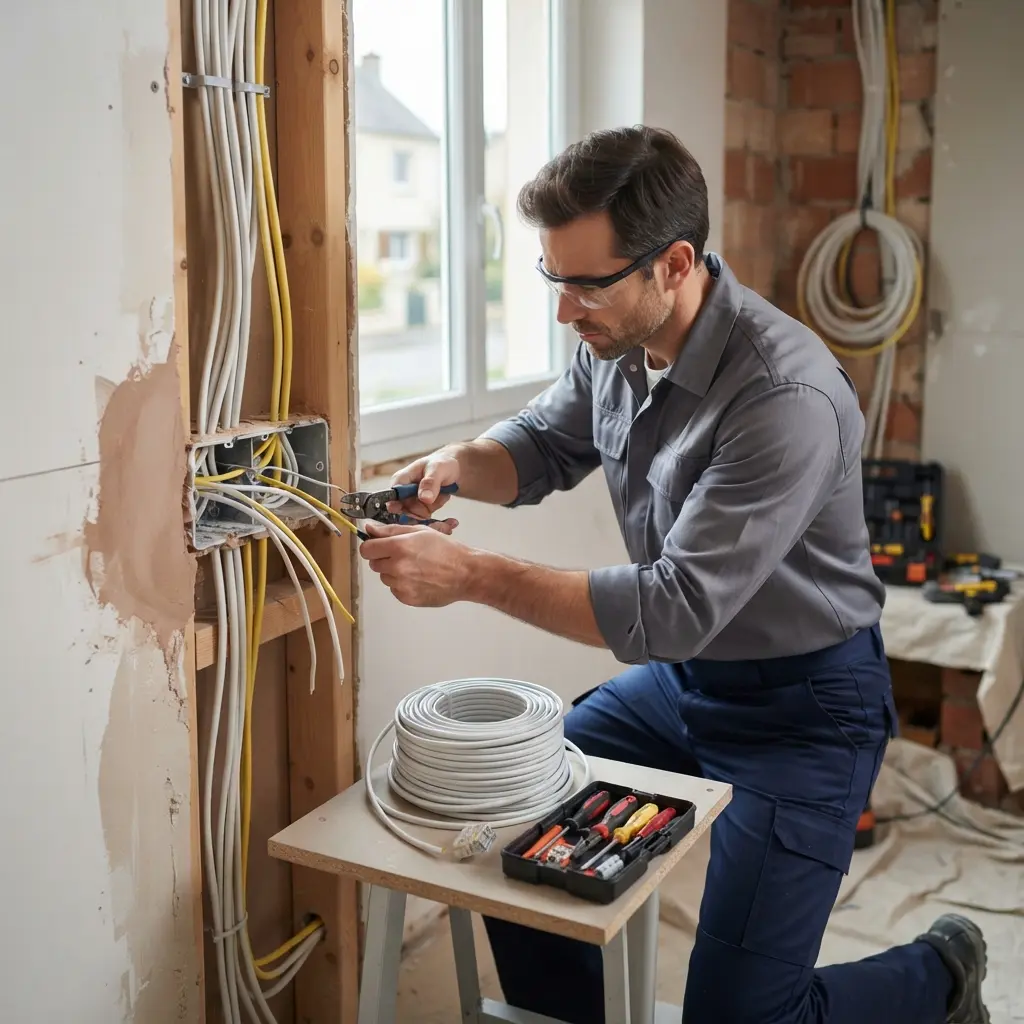 Une installation électrique fiable pour votre sérénité