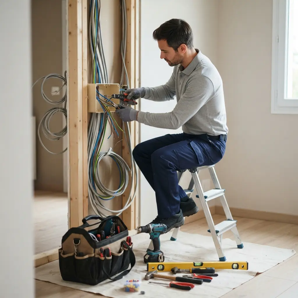 Comment se déroule la rénovation électrique à Saint-Jean-le-Blanc ?