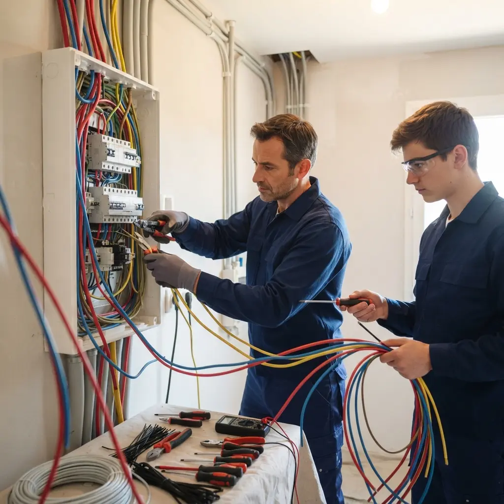 Refaire l'électricité Vennecy (45760)