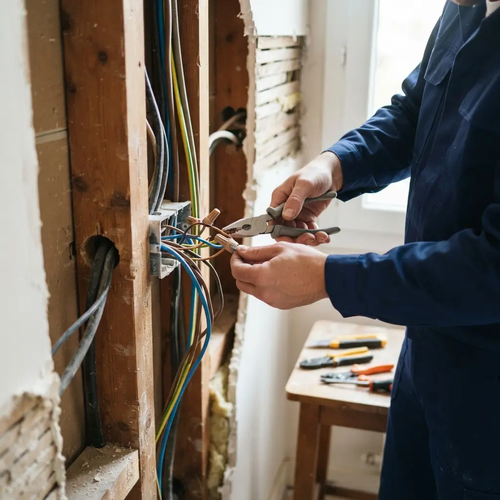 Comment se déroule la rénovation électrique à Montataire ?