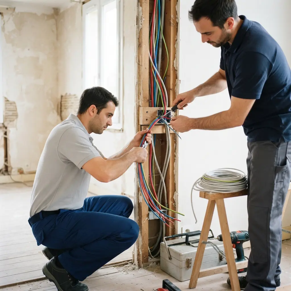 Refaire l'électricité Formerie (60220)