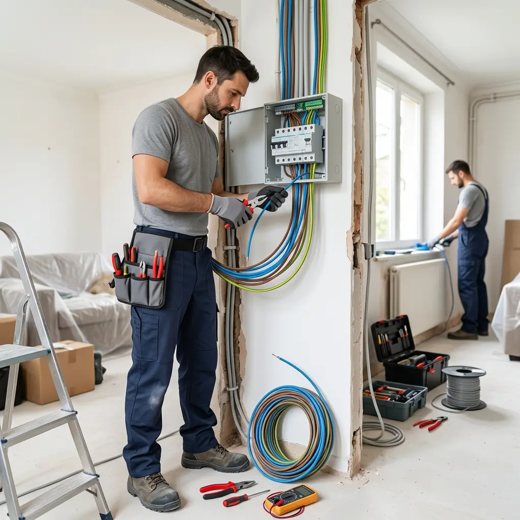 Refaire l'électricité Lamorlaye (60260)