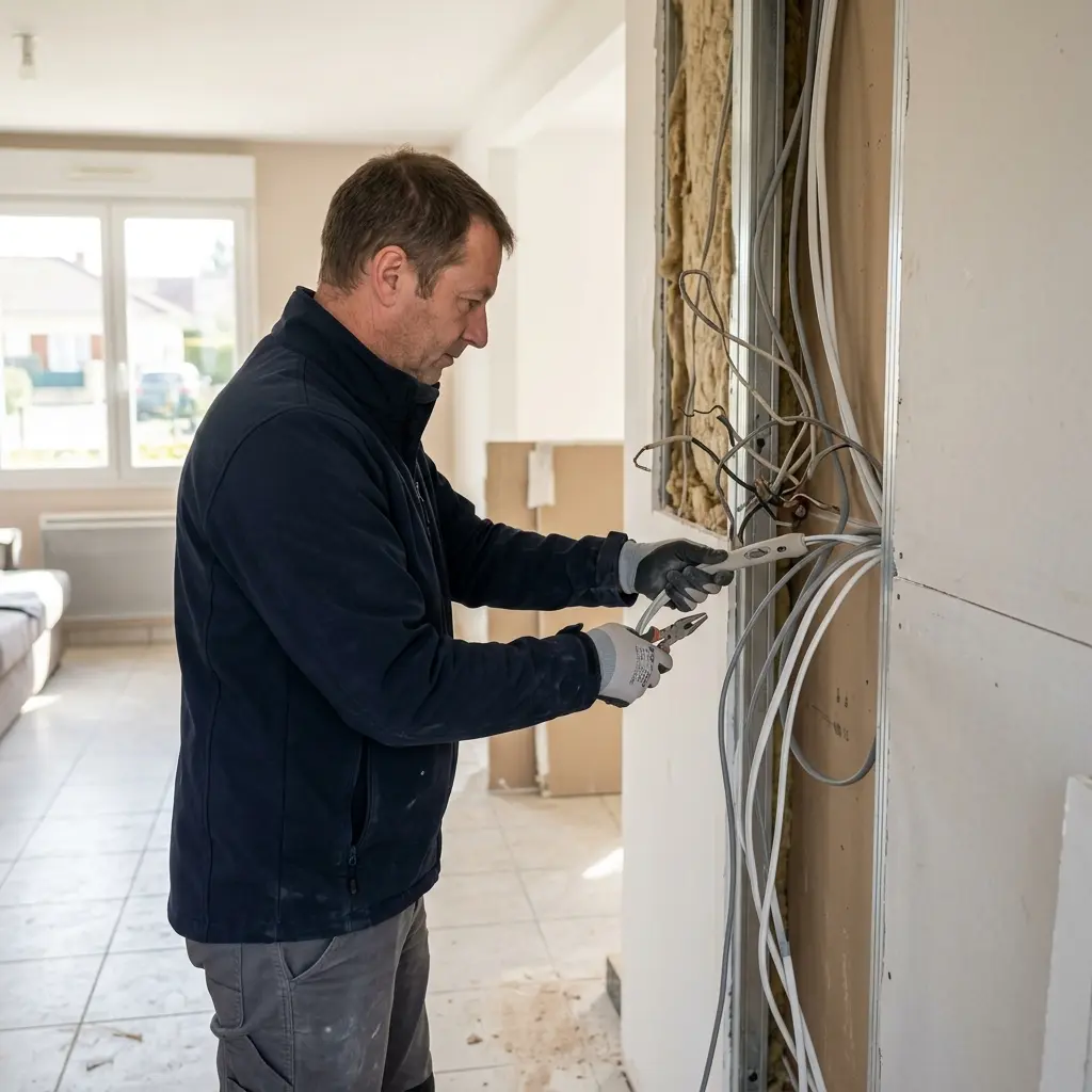 Refaire l'électricité Clairoix (60280)