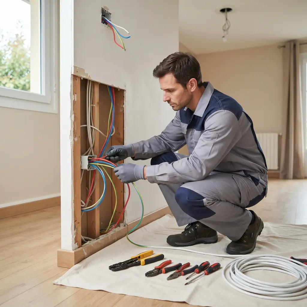 Un logement protégé grâce à une installation moderne