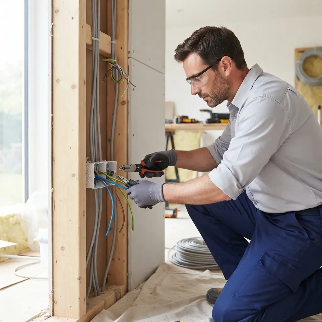 Comment se déroule la rénovation électrique à Cuise-la-Motte ?
