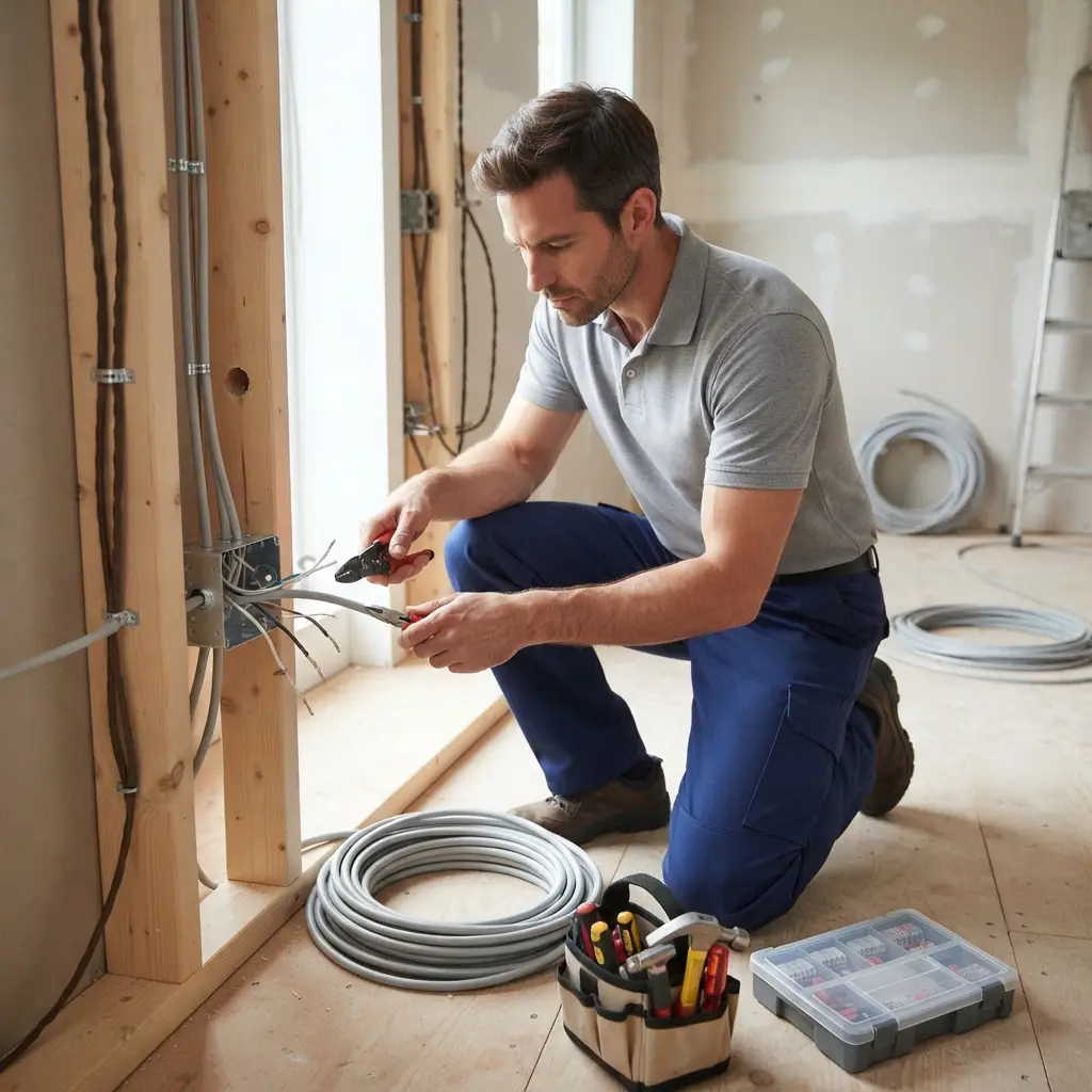 Comment se déroule la rénovation électrique à Verberie ?