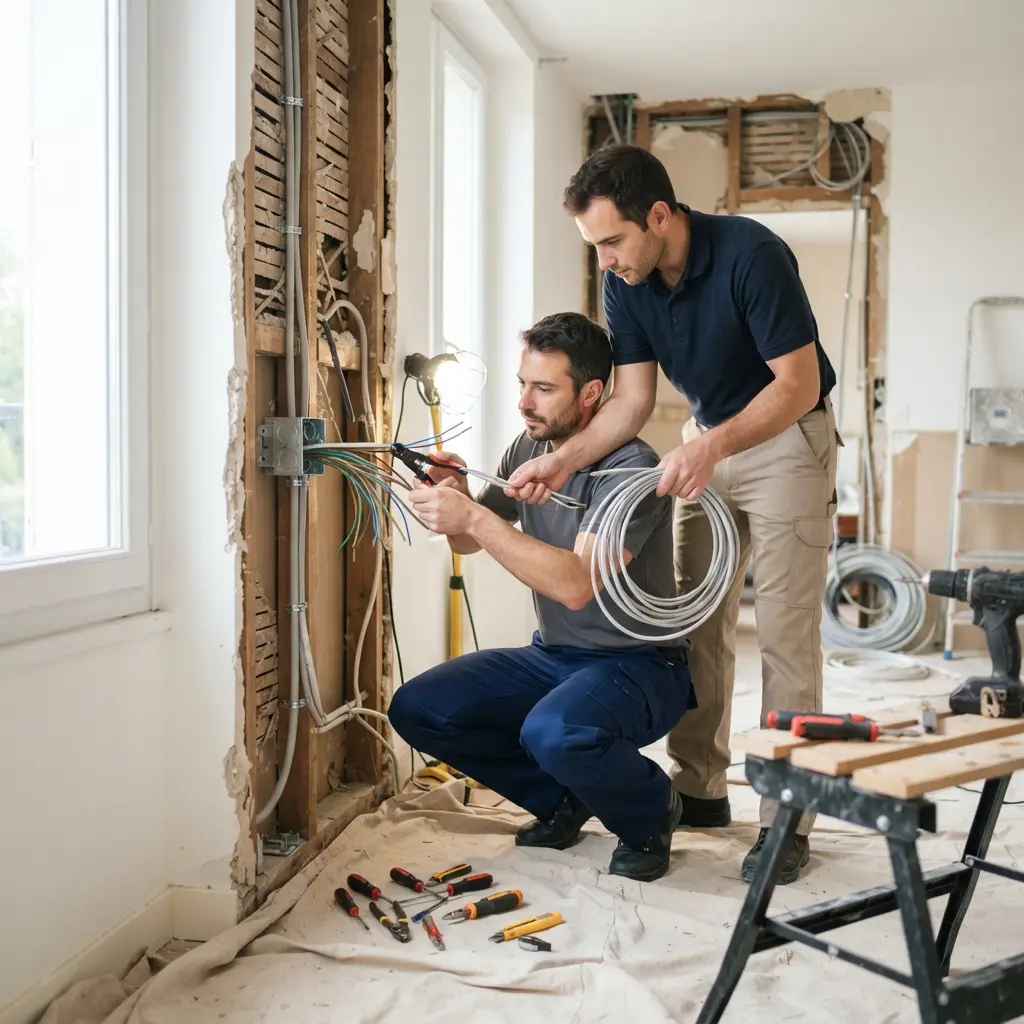 Refaire l'électricité Verberie (60410)