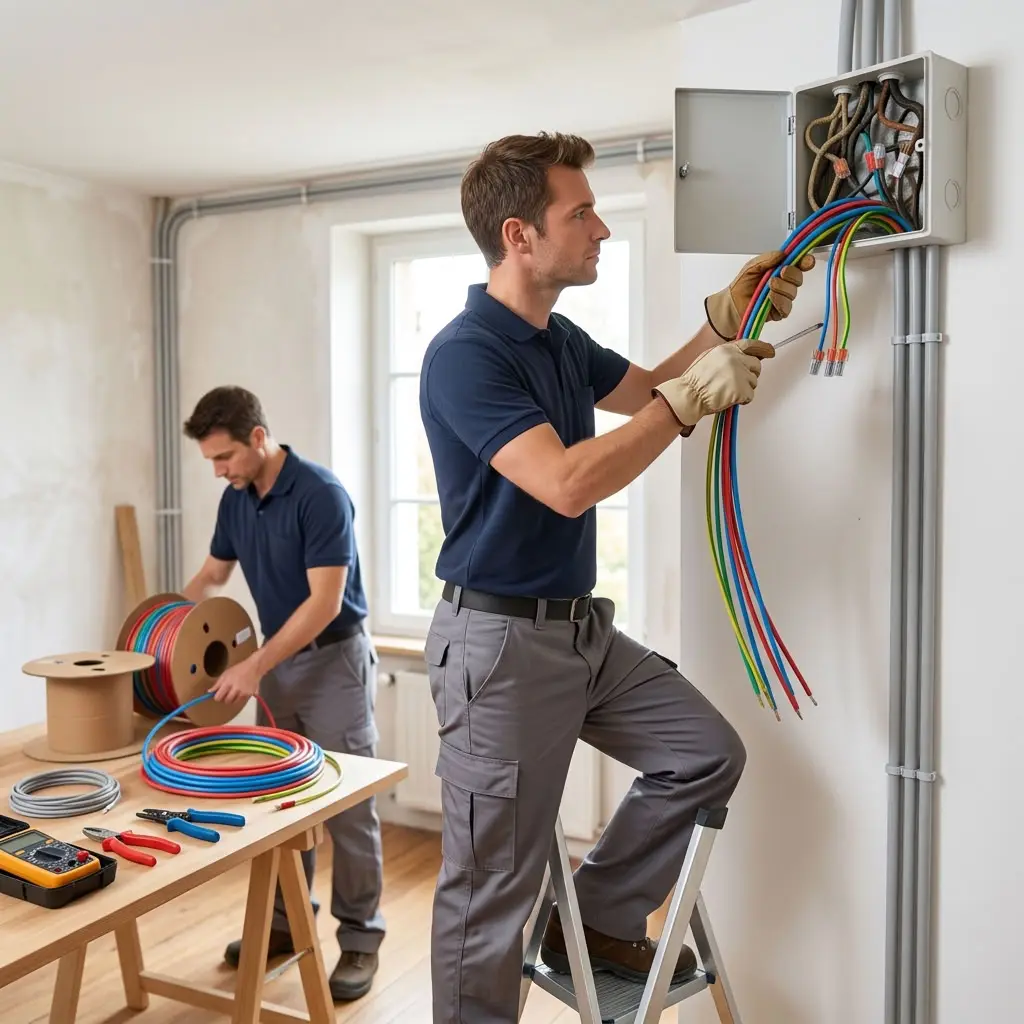 Refaire l'électricité Verneuil-en-Halatte (60550)