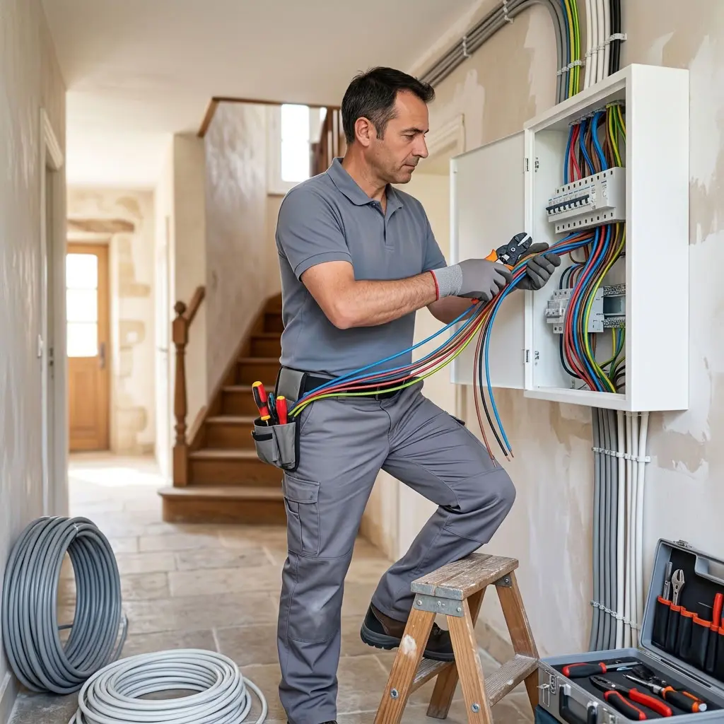 Une installation électrique fiable pour protéger votre famille