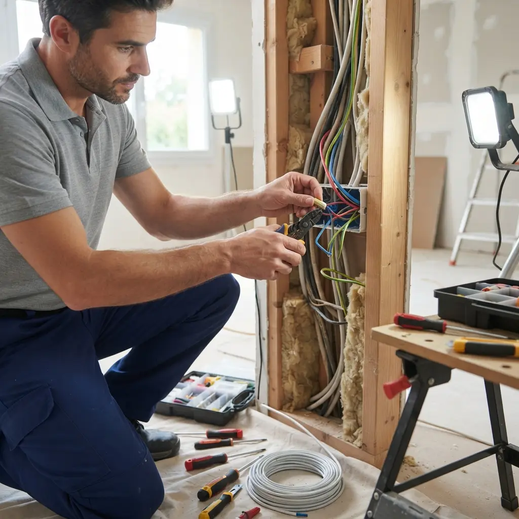 Refaire l'électricité Saint-Maximin (60740)